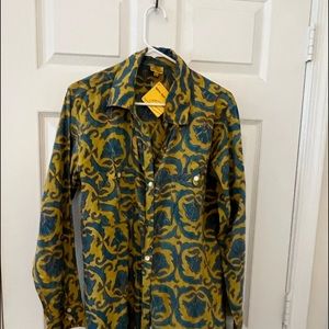 Roller Rabbit Linen Cotton Beach Coverup Size large